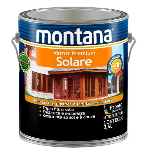 Verniz Solare Brilho 3,6l Imbuia Montana