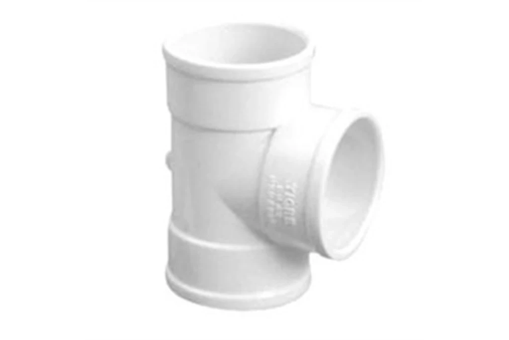 Tê Curto para Esgoto em Pvc 150x150mm Branca