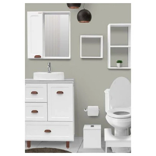 Fabribam Cj Catarina C/pes 70cm Branco - 213003