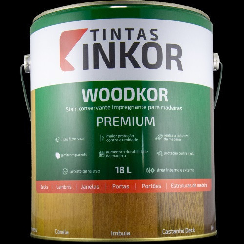 Woodkor Stain Castanheira 3,6l Inkor