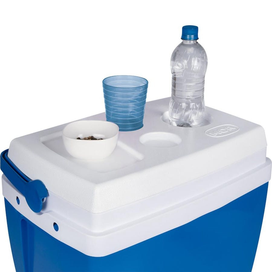 Caixa Térmica com Capacidade de 34 Litros na Cor Azul - Ref. 25108161 - Mor