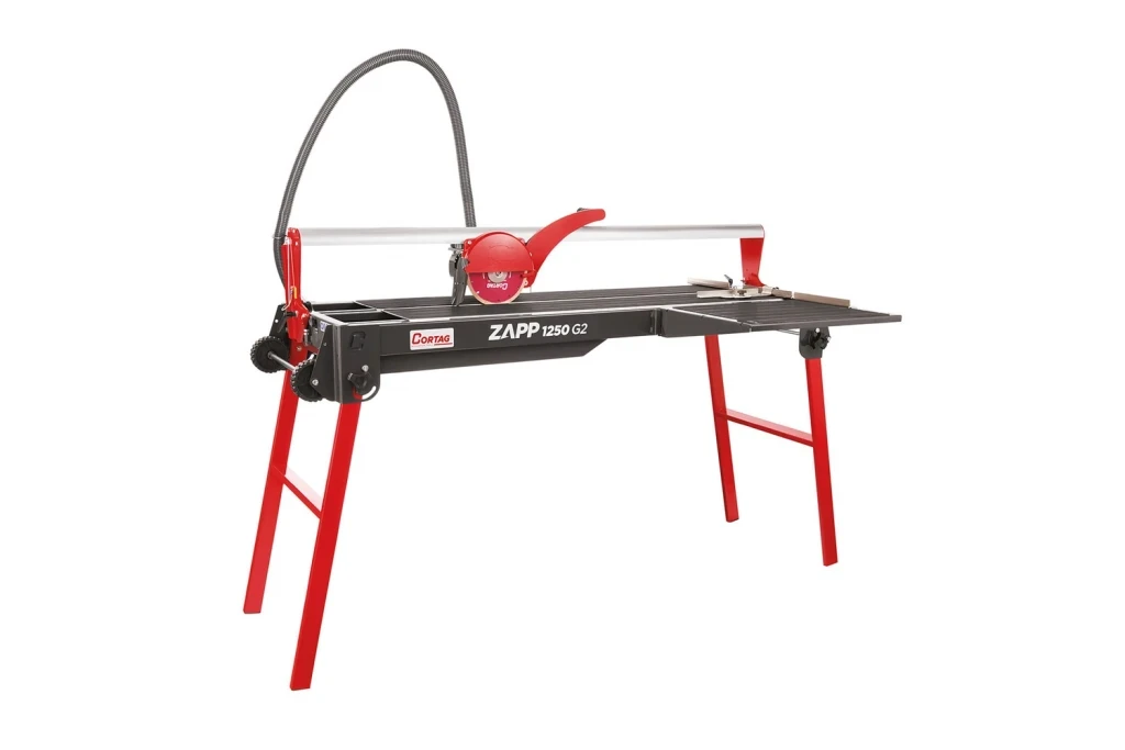 Cortador Elétrico de Piso e Porcelanato 900w 220v Zapp 1250 G2 Vermelho e Preto
