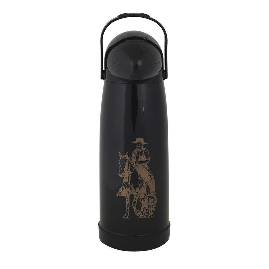 Garrafa Térmica de Pressão Farroupilha Preta 1,9l