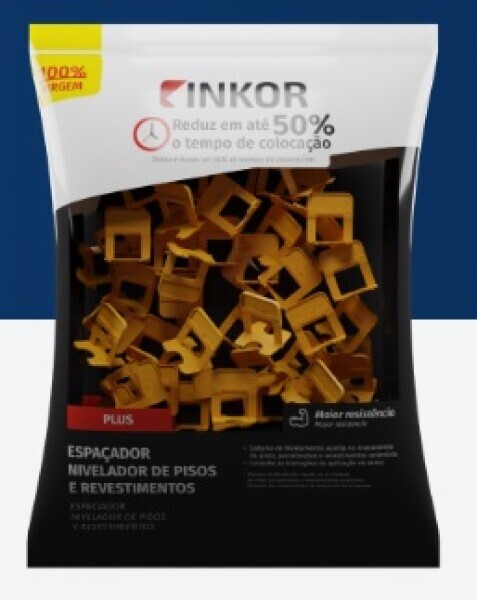 Clips Inkor 1,5mm Plus - Pacote 50 Peças