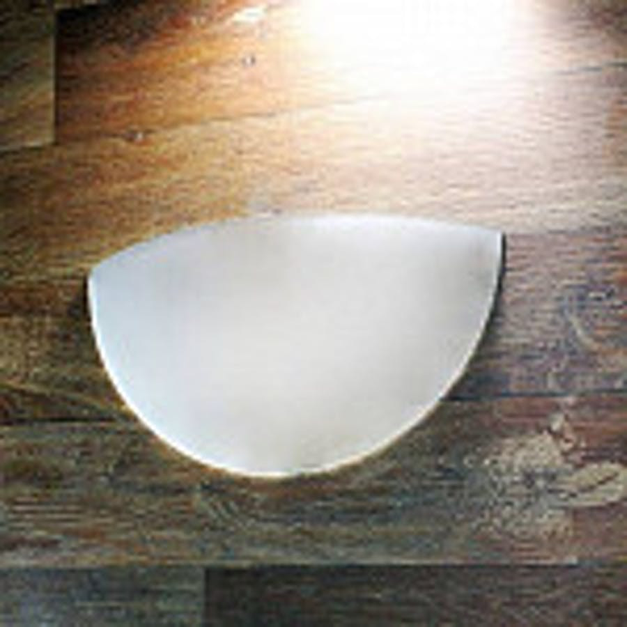 Arandela Jurerê 30cm Vidro Fosco 1xe27 Branca - Taschibra