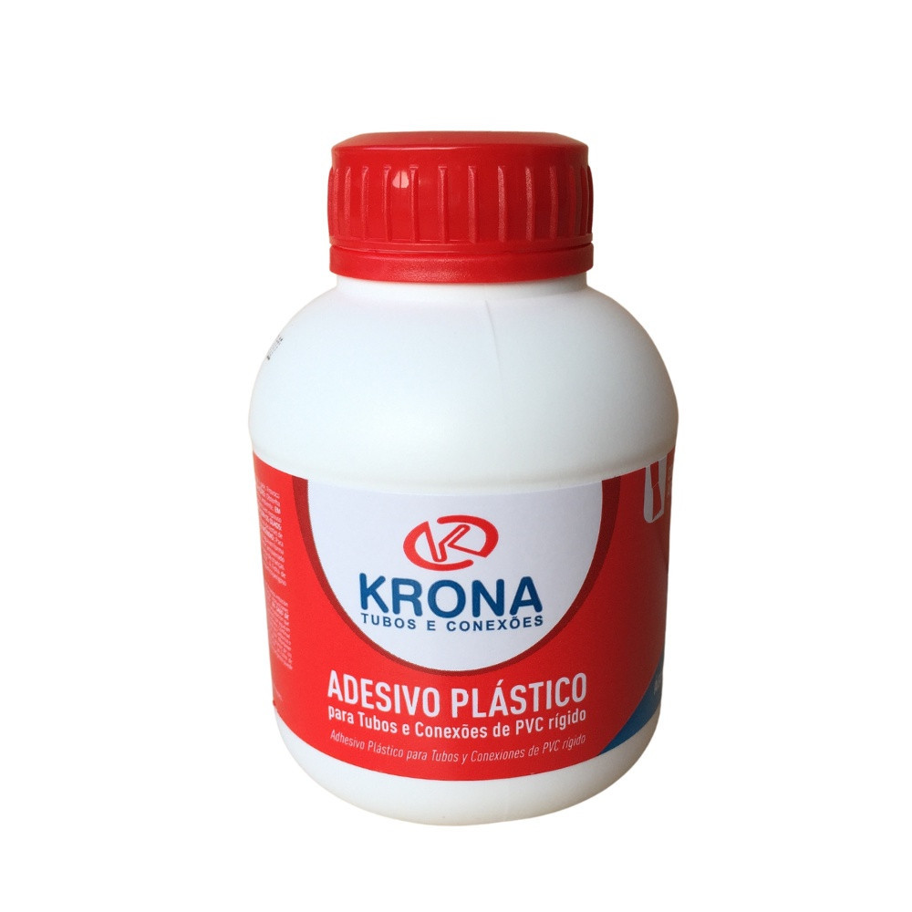 Adesivo Pvc Frasco C/ Pincel Krona 175g
