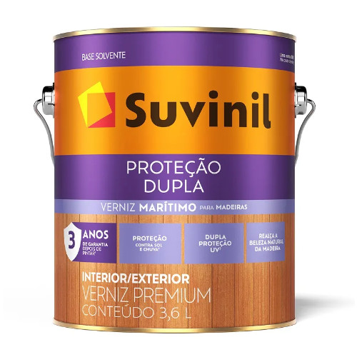 Verniz Suvinil Mad Proteg Maritimo Fosco Natural 3,6l