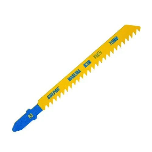 Serra Tico-tico para Madeira Profissional C/02un 75mm 8 Dentes - Guepar