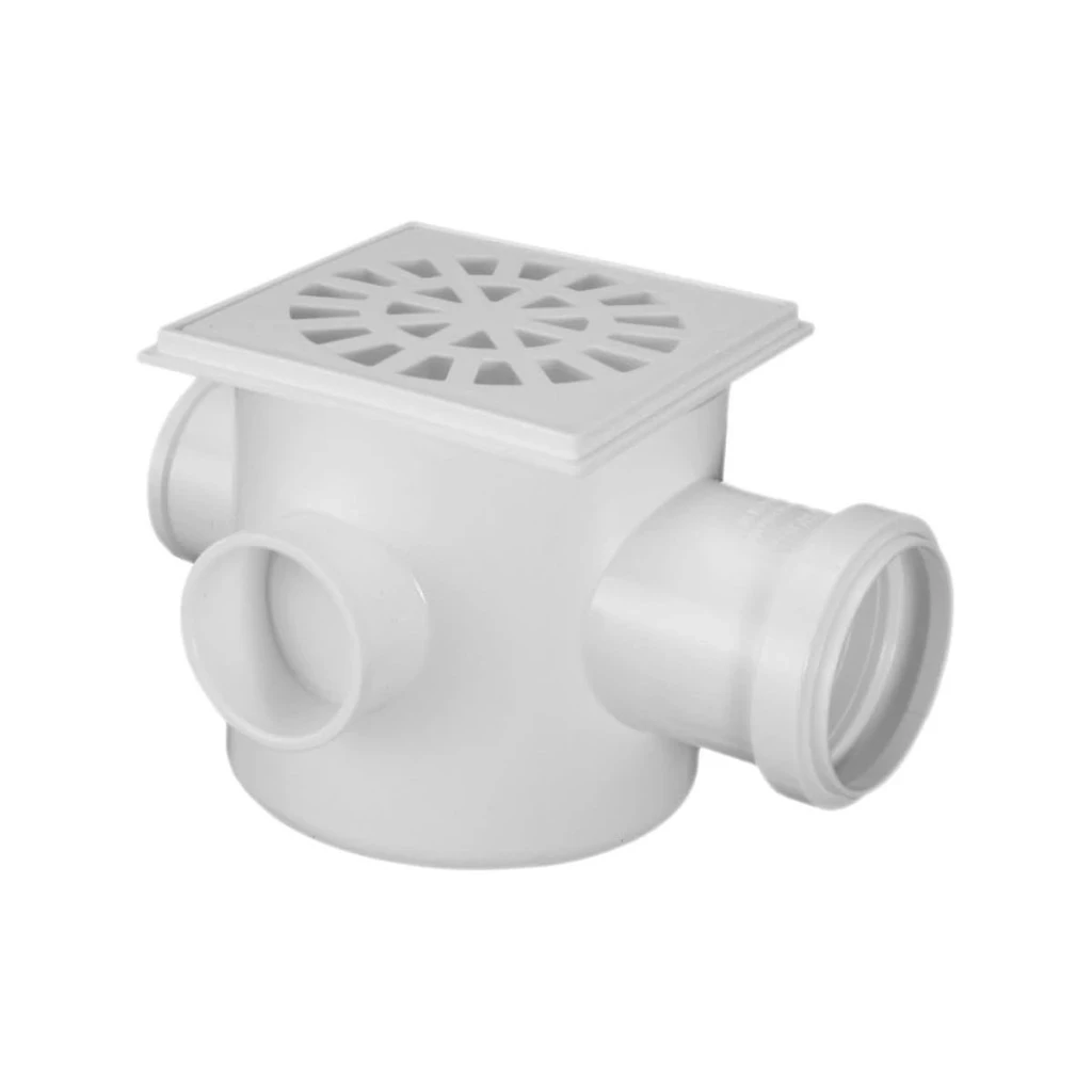 Caixa Sifonada Krona Quad. 100 X 100 X 50mm