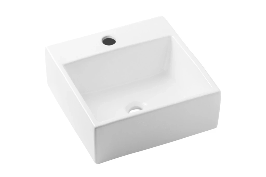 Cuba de Apoio Quadrada Loft 35x35cm Branca