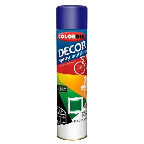 Spray Decor Multiuso Azul Colonial (861) - Colorgin