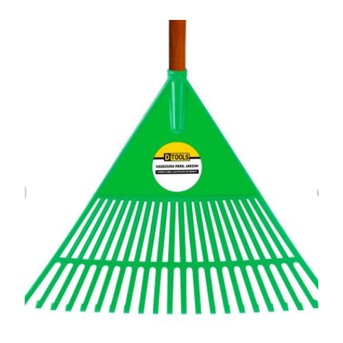 Vassoura Plástica 22d Com Cabo Magnifica Dtools