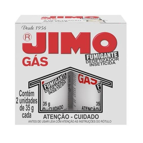 Jimo Gaz Tubo 35g C/ 2 Tubos