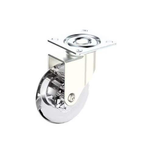 Rodizio Gel 75mm Giratório Sem Freio Soprano