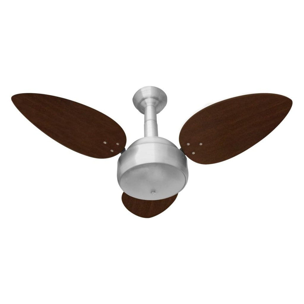 Venti-delta Ventilador de Teto Miray Prata 3 Pás 220 V C3v, 403220, 130 W, Prata