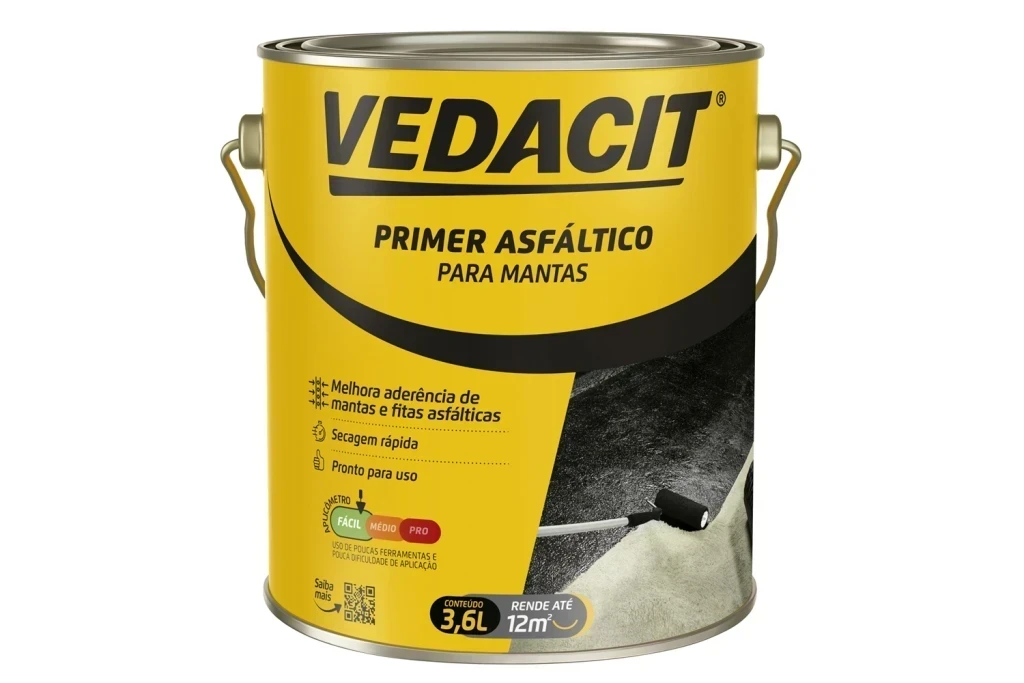 Vedacit Primer Asfaltico 3,6l