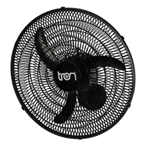 Ventilador Oscilante Parede Preto 60cm 220v Tron