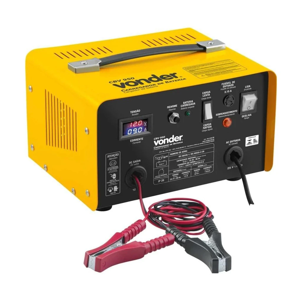 Carregador Bateria Cbv 950 220 Vonder