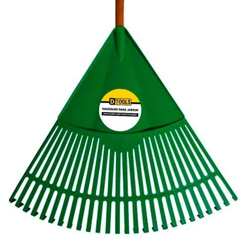 Vassoura P/jardim Big 26d C/ Cabo Dtools - 14897