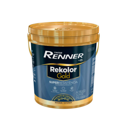 Tinta Rekolor Gold Semi Brilho 16 Litros Rv3600 Renner