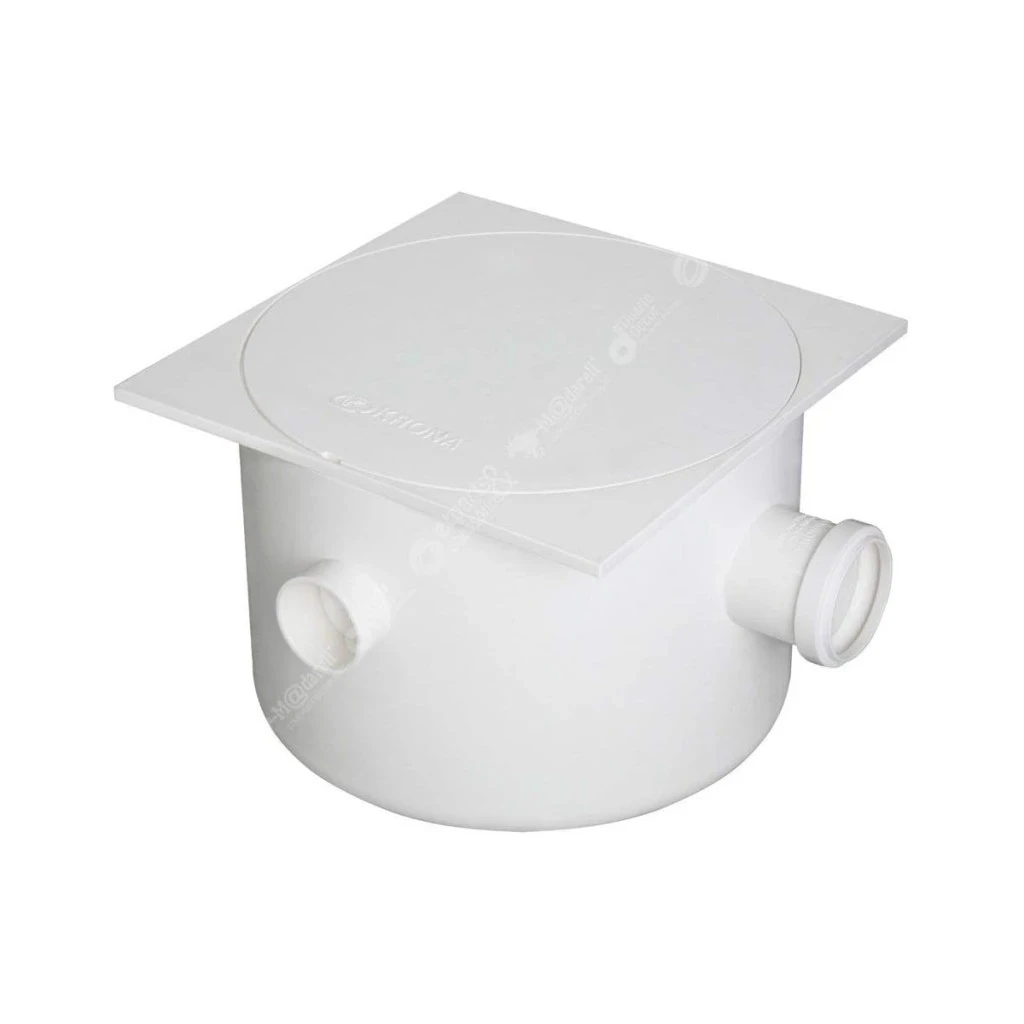 Caixa Sifonada Krona C/ Tampa Quad. 250x172x50mm