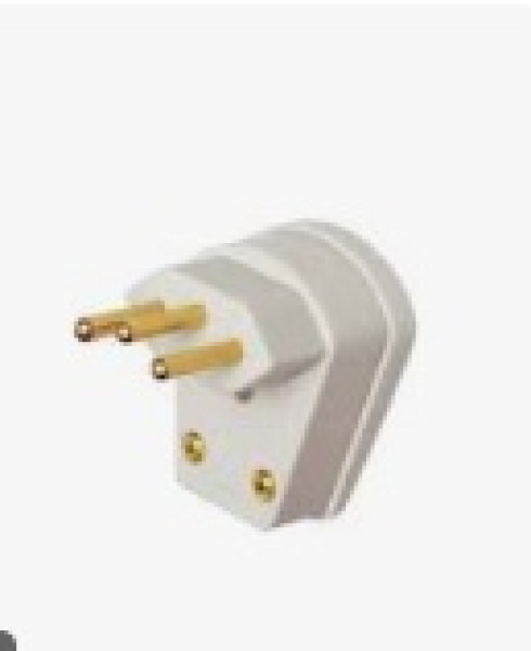 Plug Macho 10a 2p+t (de Lado)