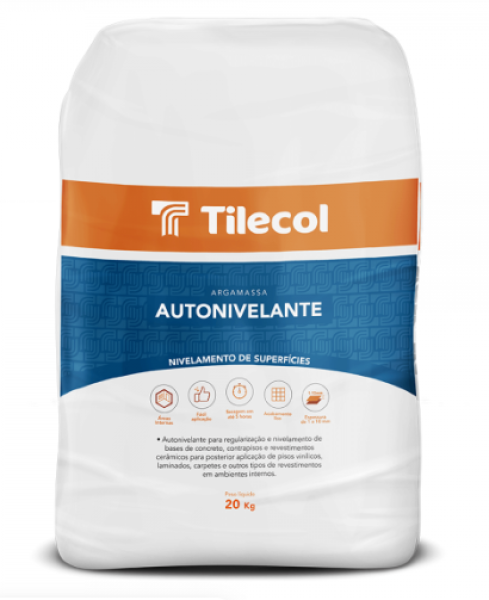 Argamassa * Autonivelante * 20kg Tilecol