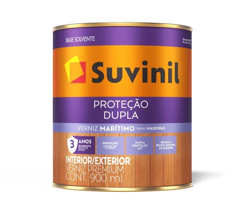 Verniz Suvinil Mad Proteg Maritimo Fosco Natural 0,9l