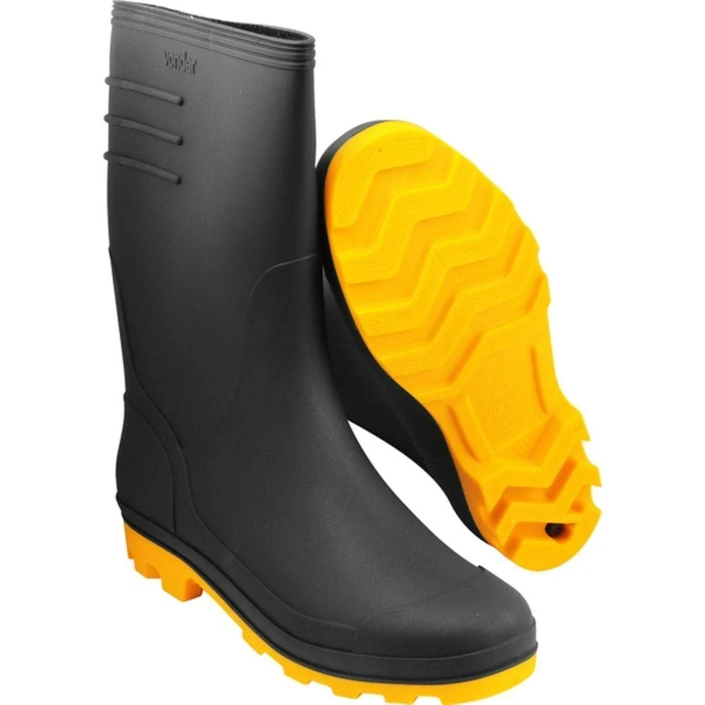 Bota de Borracha Vonder Pr/am Cano Medio 40 7079400000