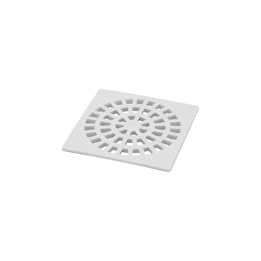 Grelha Quadrado 150mm Branco Krona