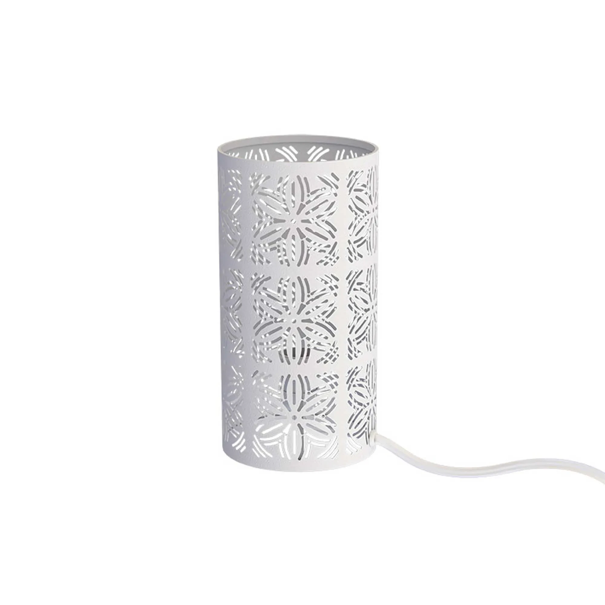 Abajur Taschibra Flora 1xe27 Branco Fosco