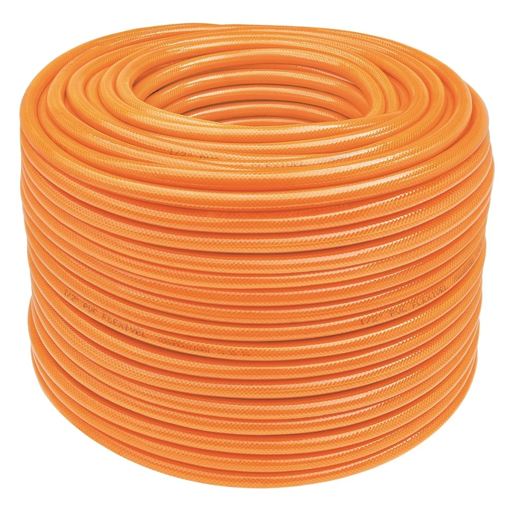 Mangueira Jardim 1/2 Super Flex Laranja Tramontina