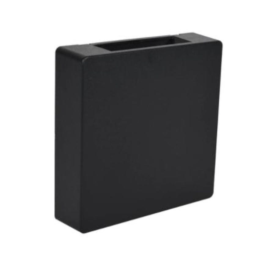 Arandela Led Clean 3000k/120x120 Marrom - Blumenau Iluminação