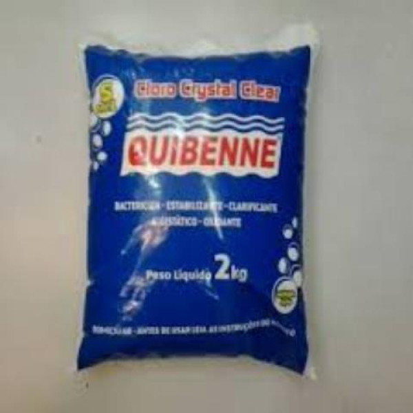 Cloro Crystal Clear 2 Kg Quibenne
