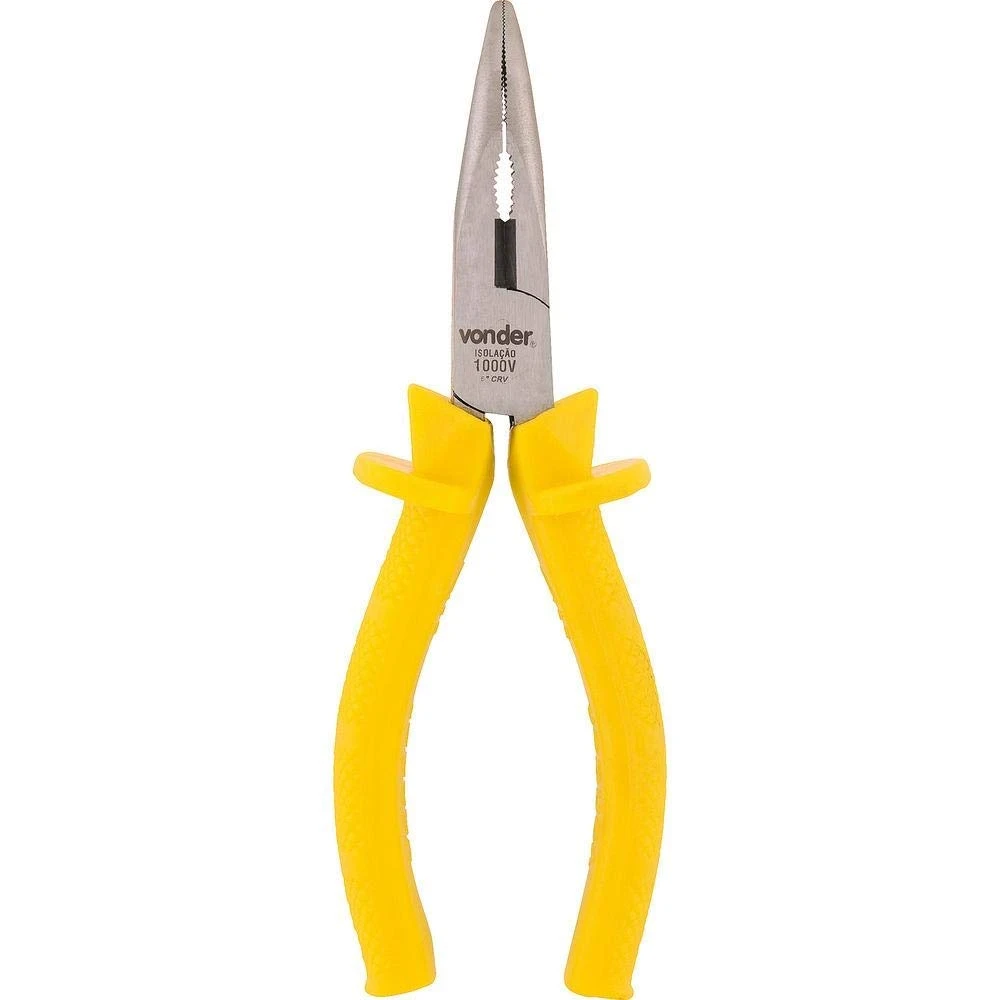 Alicate Bico Meia-cana Curvo 6", 1.000 V, Vonder Vdo77