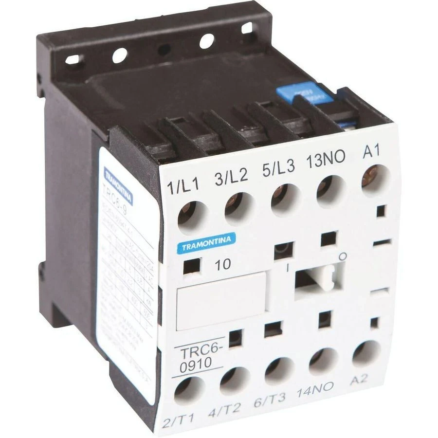 Mini Contator Tripolar Trc6-0910 9 a 220 Vca 1na - Tramontina