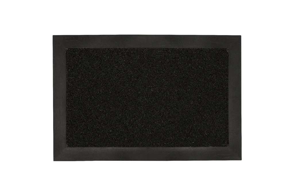 Capacho Sanitizante em Pvc com Borda Vedante 40x60cm Preto
