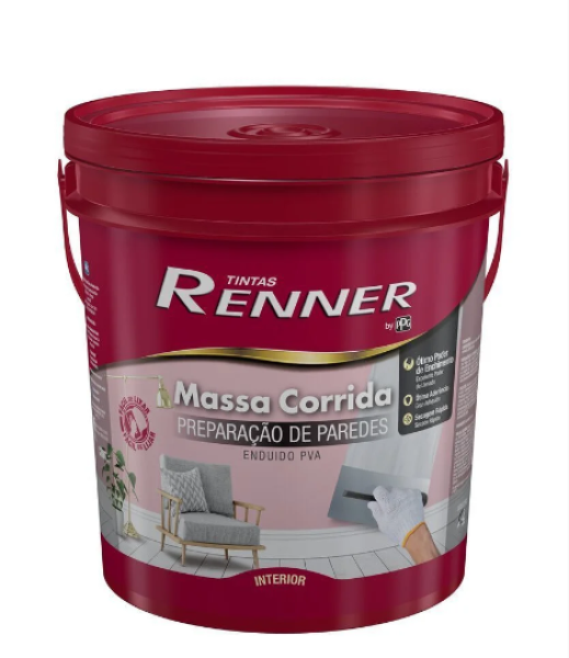 Massa Corrida Premium 25kg Renner