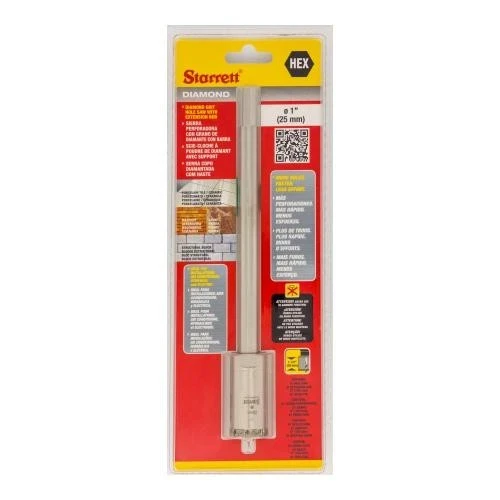 Serra Copo Diamantada 25mm X 1'' - Starrett