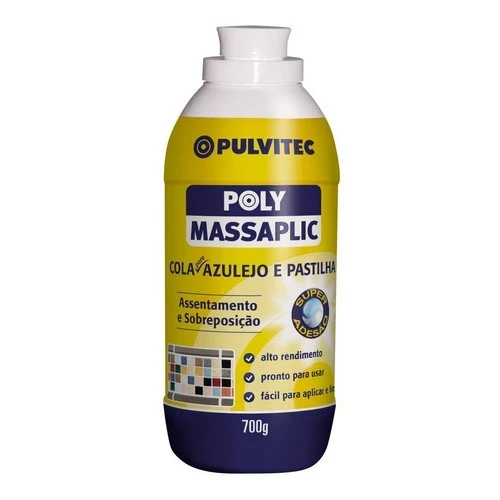Cola P/ Azulejos Massaplic 700g Pulvitec