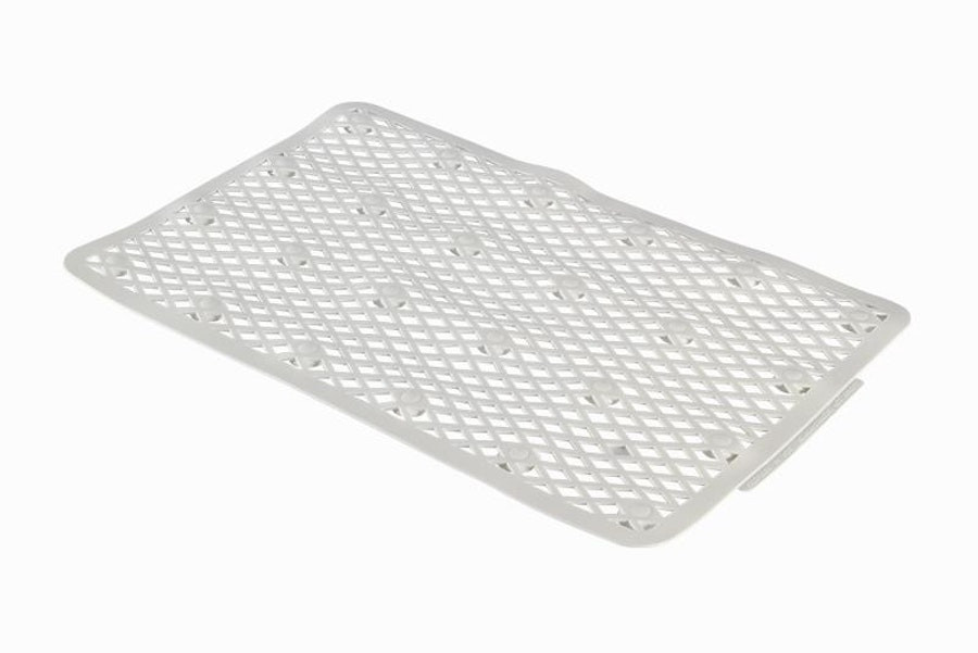 Tapete de Plástico Flexível para área Molhada 50 X 32cm Branco 1
