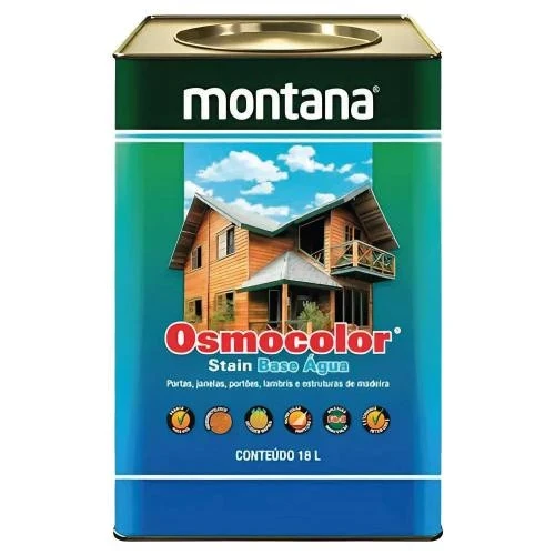 Osmocolor Stain Base água Castanheira - Lata 18 Litros - Montana