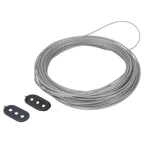 Corda Varal Aco Revestido Pvc 10m