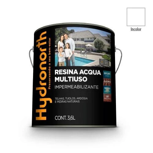 Resina Acqua Multiuso Incolor Brilh. Galao 3.6l