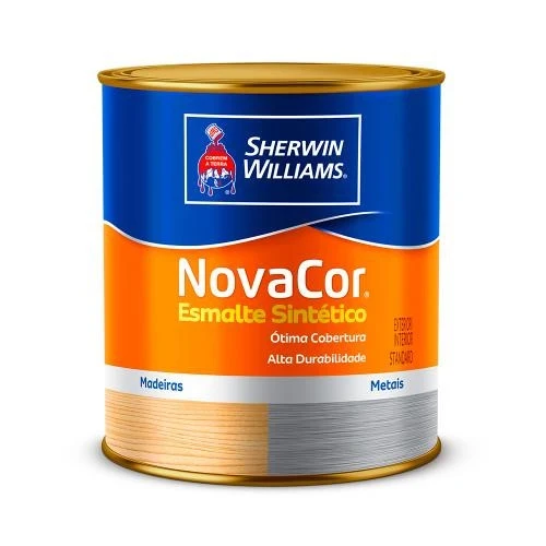 Tinta Esmalte Novacor Alto Brilho Areia (17) - 900ml - Sw