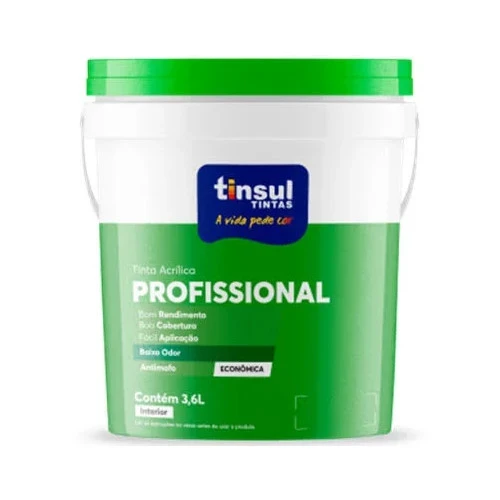Acrilico Fosco Profissional Concreto Tinsul 18,0 Lt