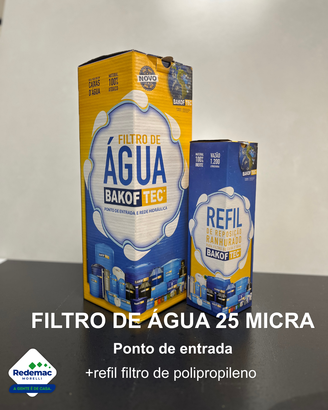 Kit Bakof 25 Micras Blue + Elemento Filtrante Bakof