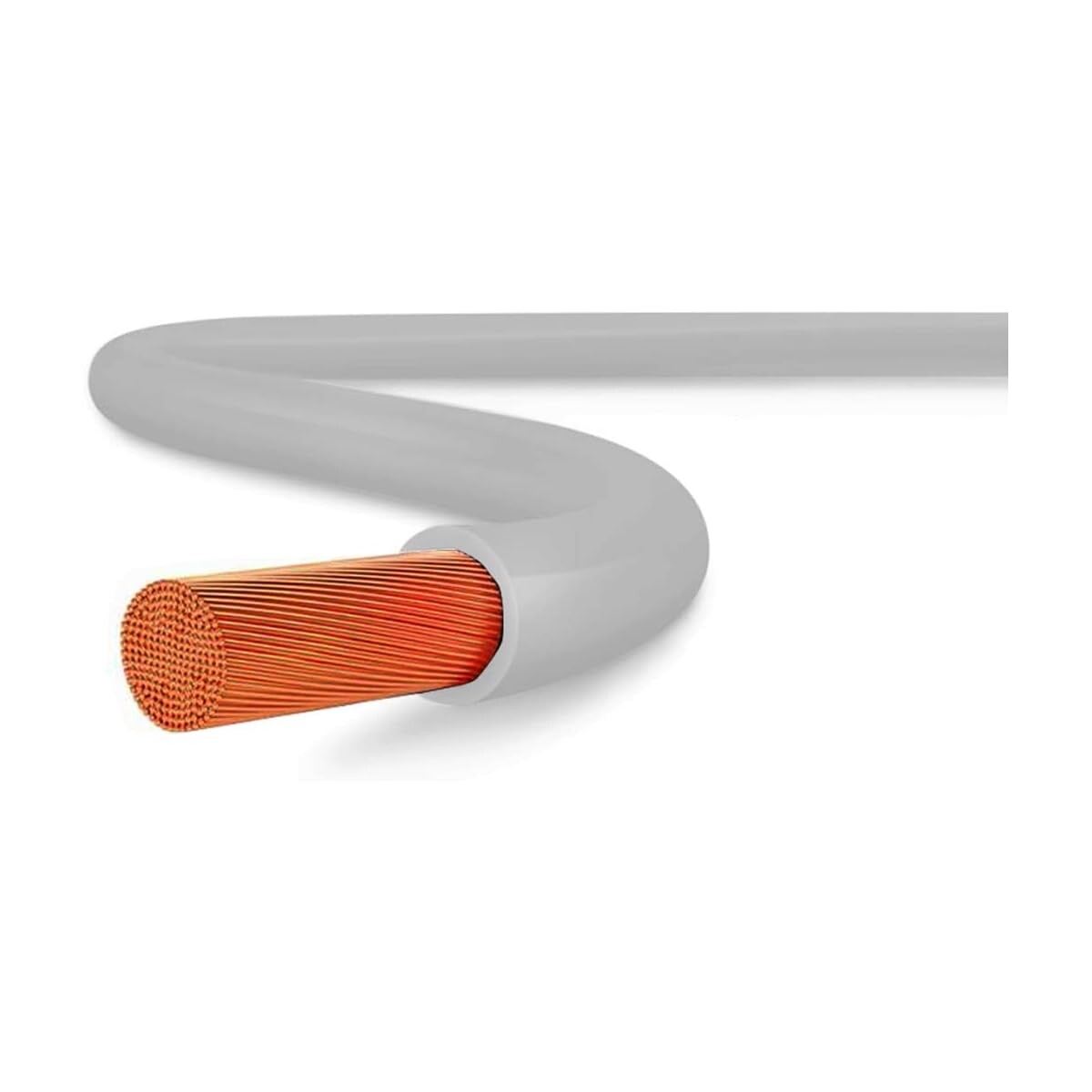 Cabo Flexível 1,5mm² com 25 metros 750V Branco - SIL