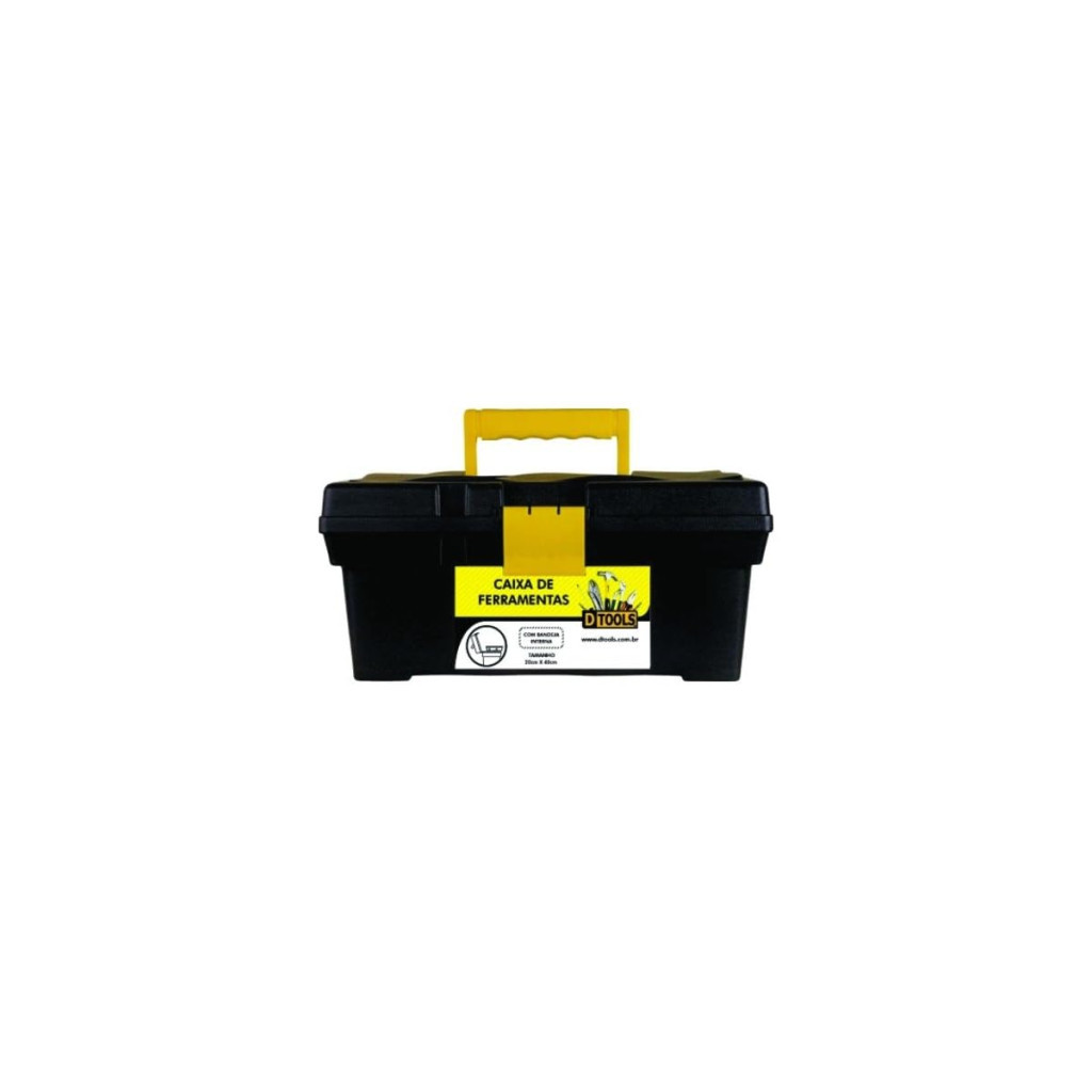 Caixa de Ferramentas Plástica - Dtools