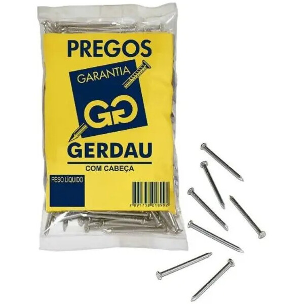 Prego 16x24 com Cabeça 1kg Gerdau
